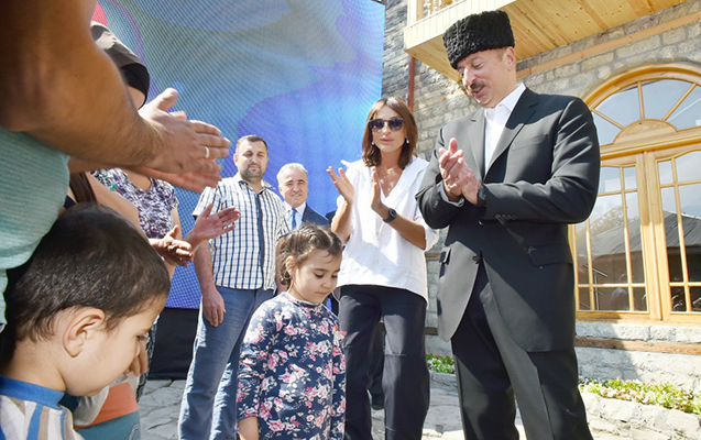 Lahıc sakinlərinin əlavə xahişləri olarsa...   - İlham Əliyev (FOTOLAR)