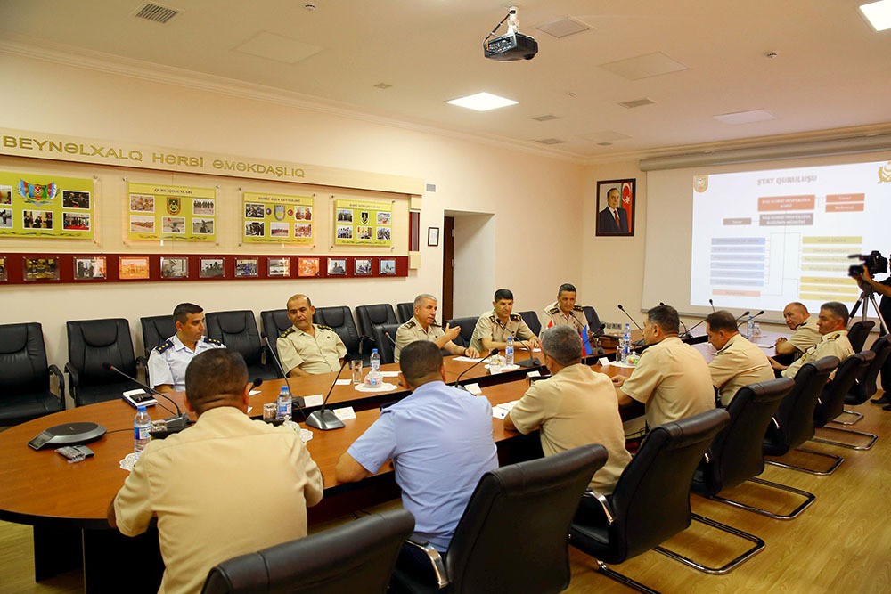 Türkiyə ordusunun nümayəndə heyəti Azərbaycanda  - FOTO