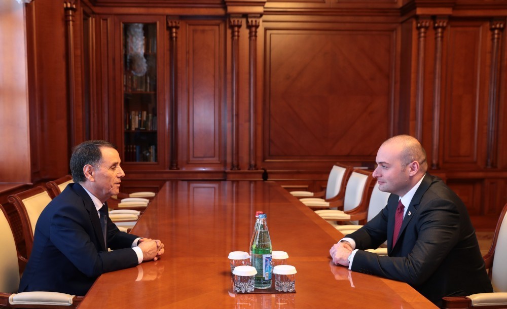Baş nazirlər görüşdülər - FOTOLAR