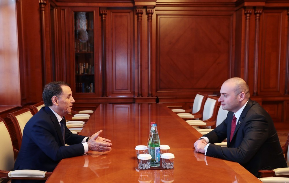 Baş nazirlər görüşdülər - FOTOLAR