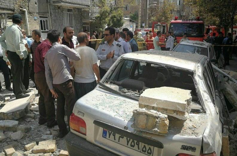 Paytaxtdakı yaşayış evində dəhşətli partlayış -  Ölən və yaralananlar var - FOTO