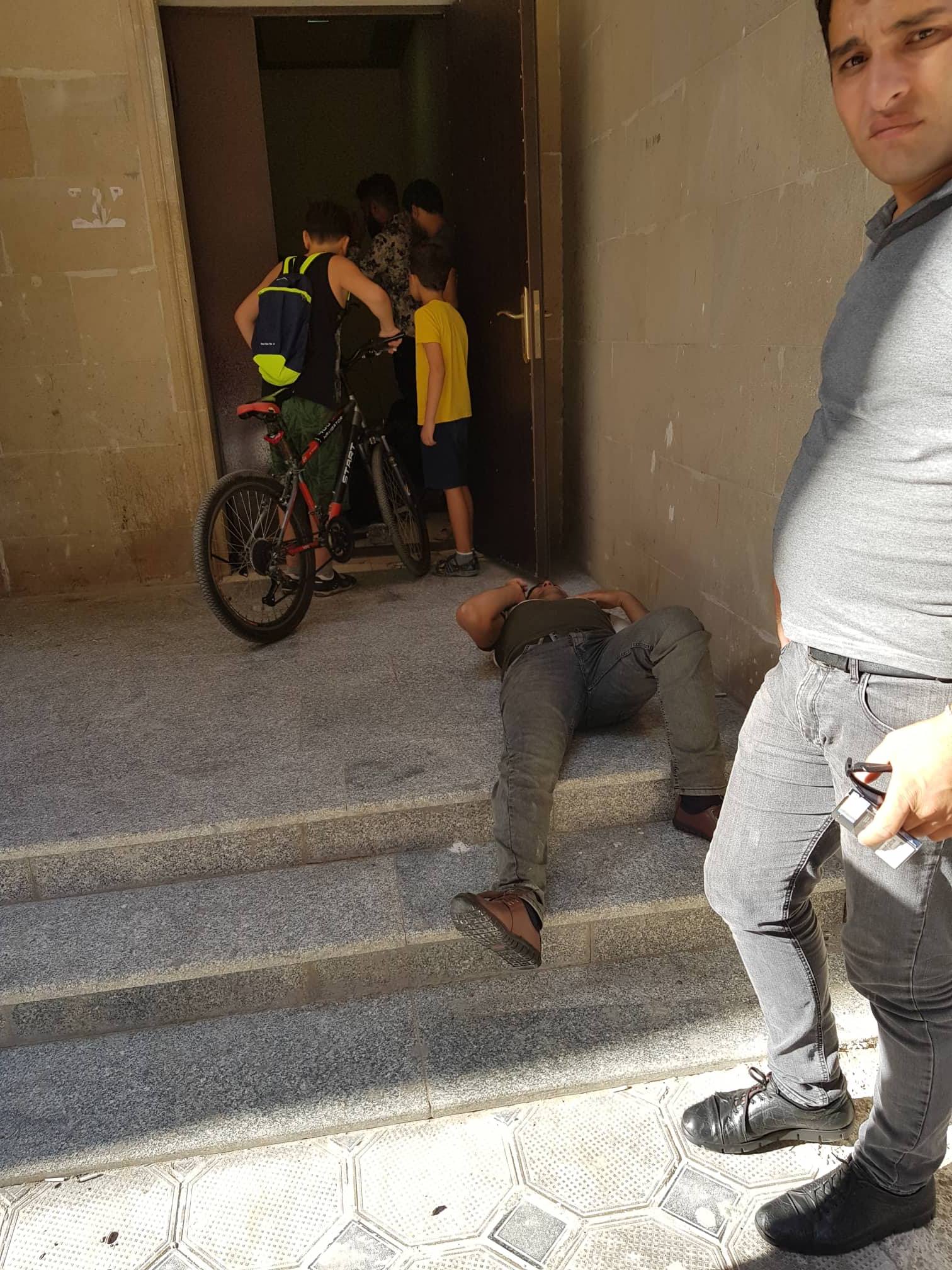 Bakıda lift qırıldı   - Ərəblər xəsarət aldı (VİDEO-FOTO)