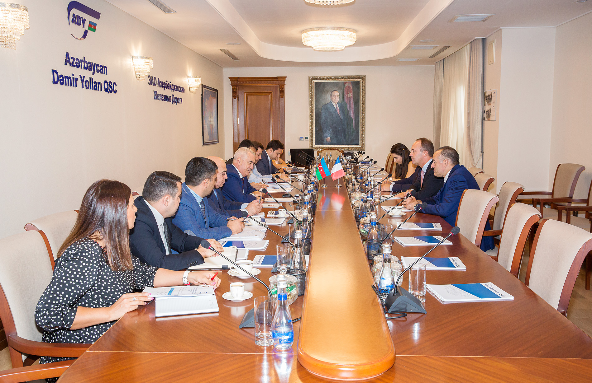 Azərbaycanda iki sistemli sərnişin lokomotivlərinin sınağı keçirildi  - FOTOLAR