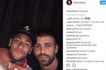 Neymar Barselonaya gəldi  - Pikeni təəccübləndirdi
