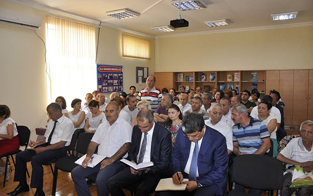  Abdin Fərzəliyev növbəti səyyar görüş keçirdi    - FOTO
