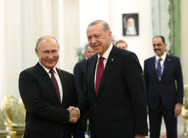 Bu region Türkiyənin təhlükəsizliyi üçün vacibdir    - Zirvə görüşü başladı - FOTOLAR