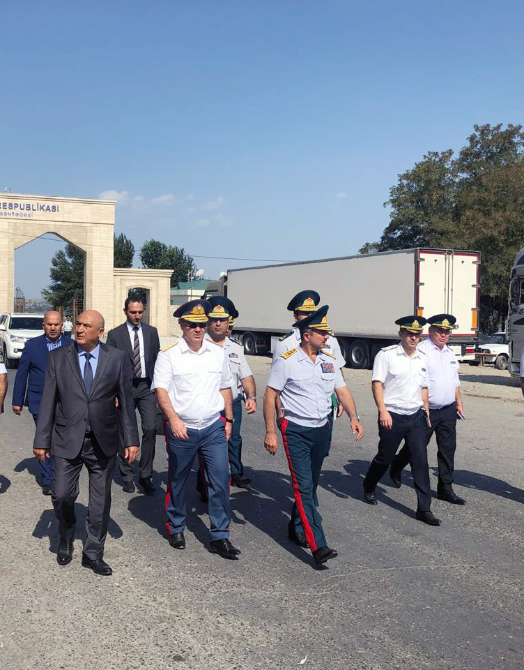Səfər Mehdiyev Elçin Quliyevlə yoxlama apardı    - FOTOLAR