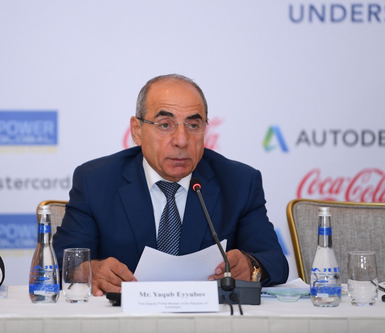 Bakıda Azərbaycan Rəqabətlilik Forumu 2018 keçirildi -  FOTOLAR