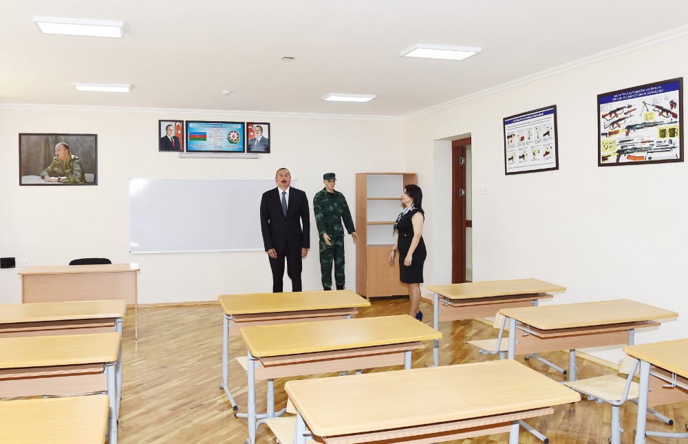 Dövlət başçısı Nardaran, Maştağa, Zabrat qəsəbəsində -  MƏKTƏB AÇILIŞLARINDA (FOTOLAR-YENİLƏNİB)
