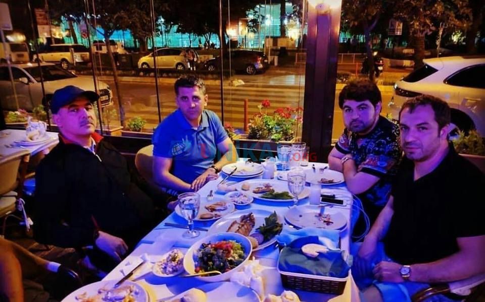 Elmar Vəliyev şam yeməyində   - FOTO
