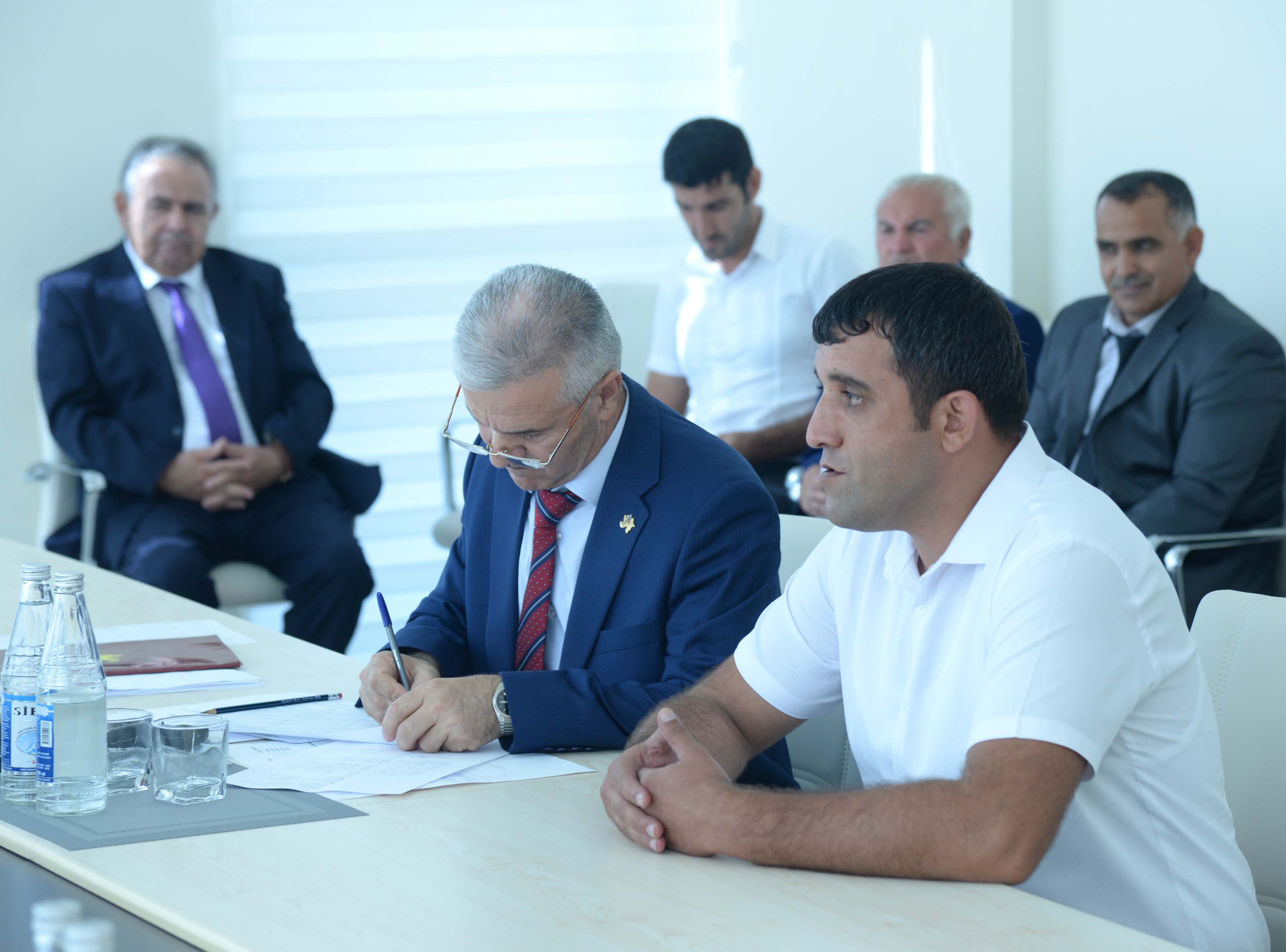Azad Rəhimov Şirvanda vətəndaşlarla görüşdü   - FOTOLAR