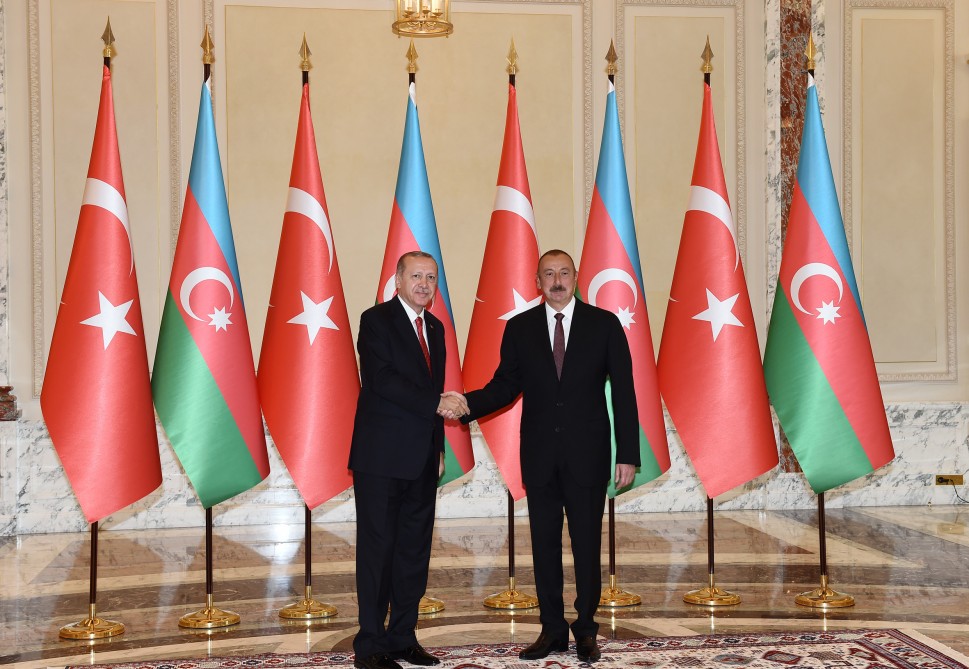 İlham Əliyev Ərdoğanı belə qarşıladı   - FOTOLAR
