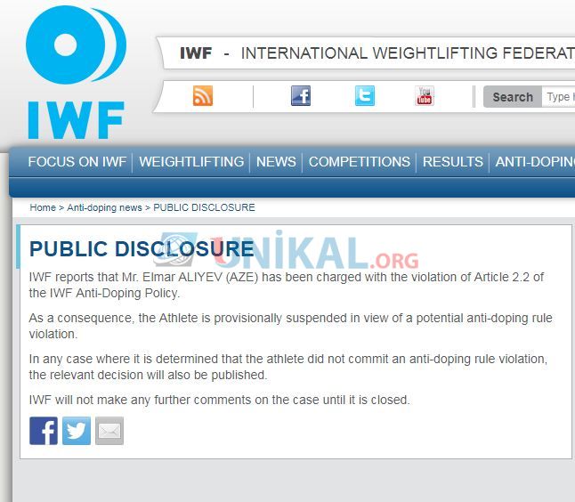 Federasiyada növbəti dopinq   QALMAQALI - FOTO
