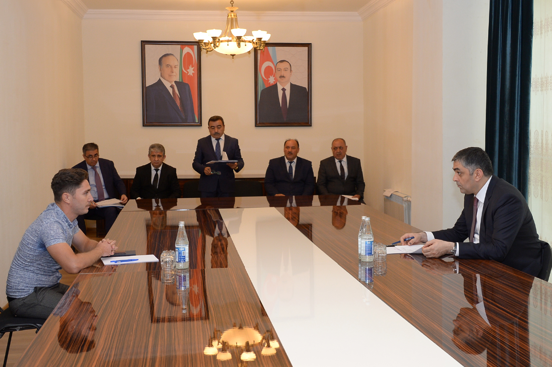 Ramin Quluzadə Qazaxda vətəndaşlarla görüşdü    - FOTO