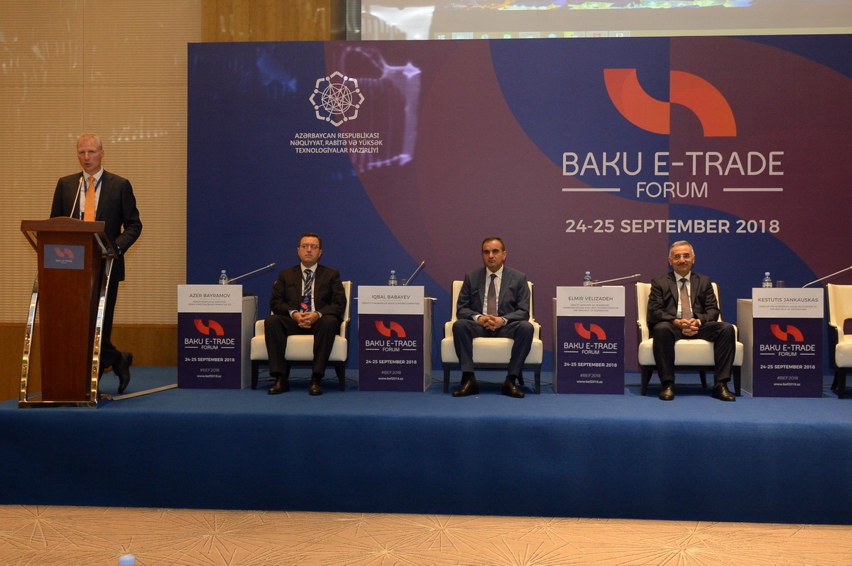Bakıda ilk Beynəlxalq Elektron Ticarət Forumu keçirilir    - FOTOLAR