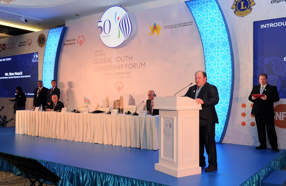 Bakıda Xüsusi Olimpiya Hərəkatı Gənc liderlərin 20-ci forumu başladı 