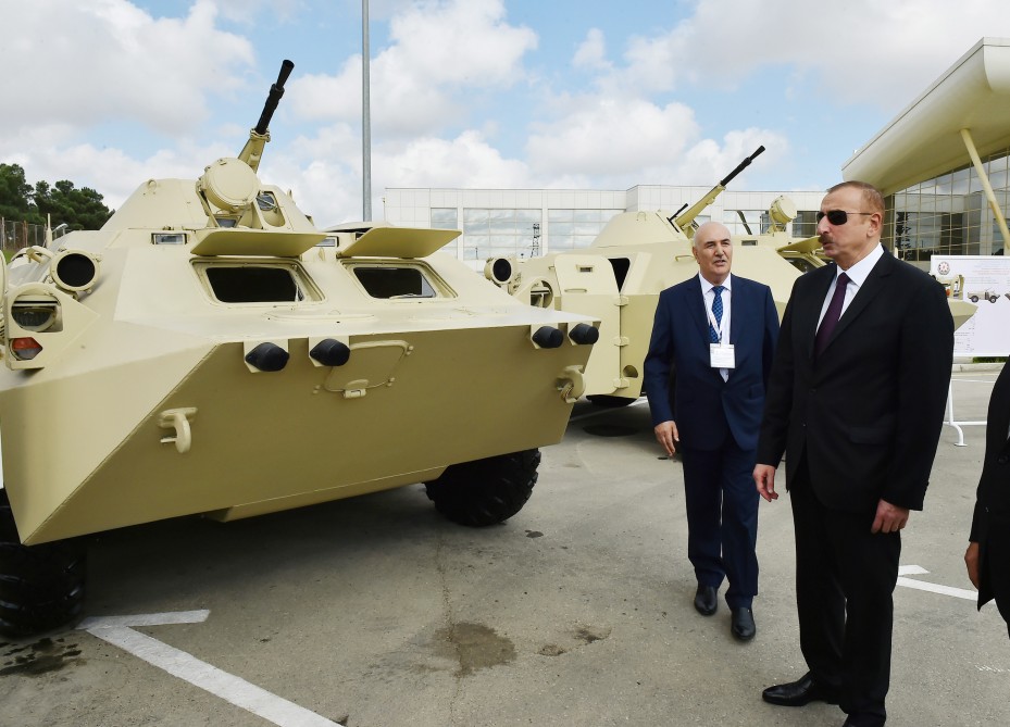 İlham Əliyev III ADEX-2018 sərgisində     - FOTOLAR