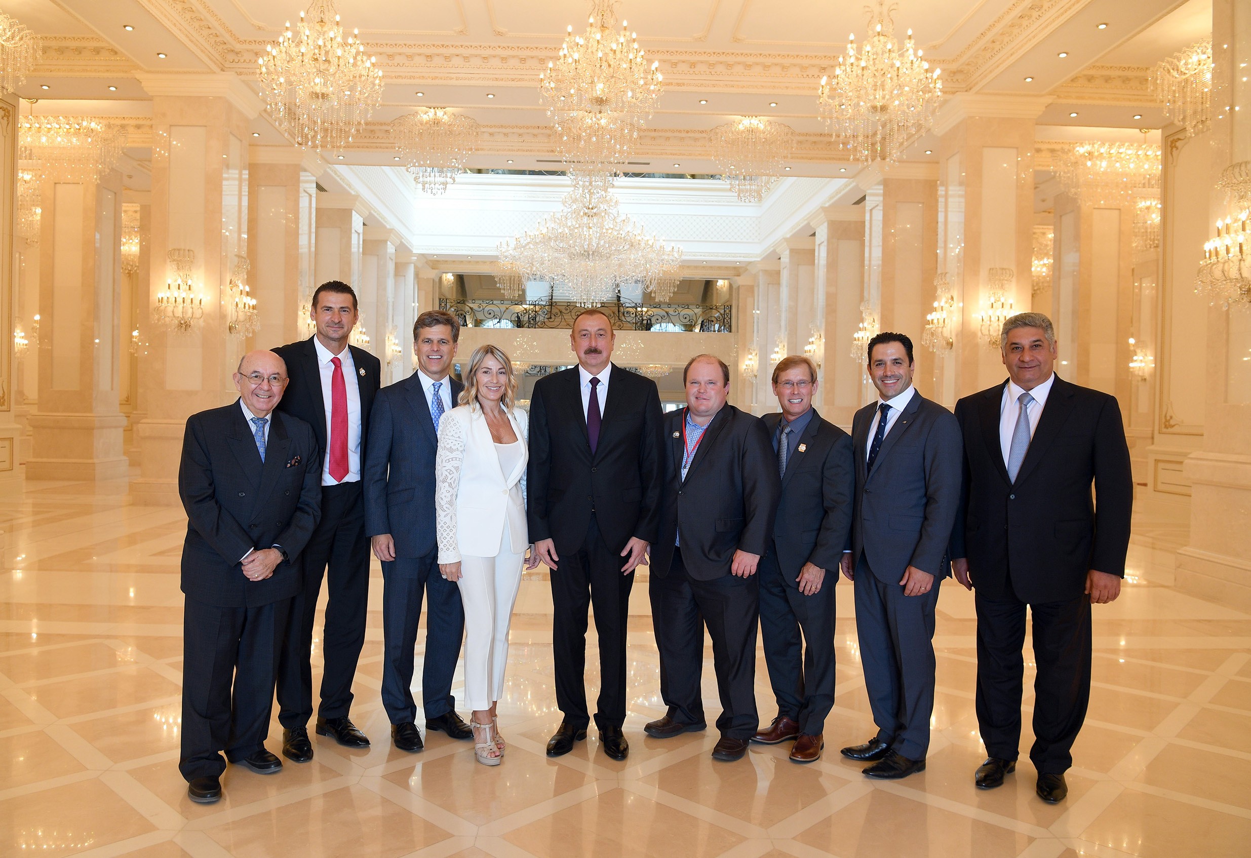  İlham Əliyev Xüsusi Olimpiya Komitəsinin sədrini qəbul etdi  - FOTO
