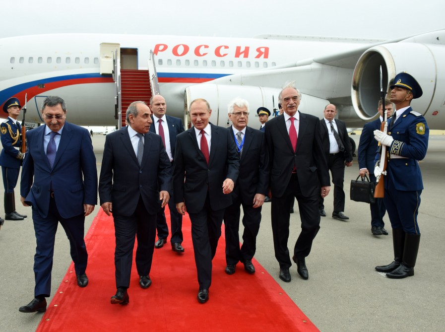 Putin Azərbaycanda    - FOTOLAR