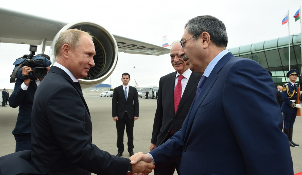 Putin Azərbaycanda    - FOTOLAR