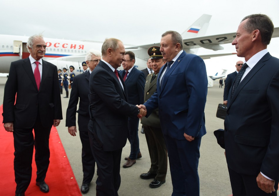 Putin Azərbaycanda    - FOTOLAR