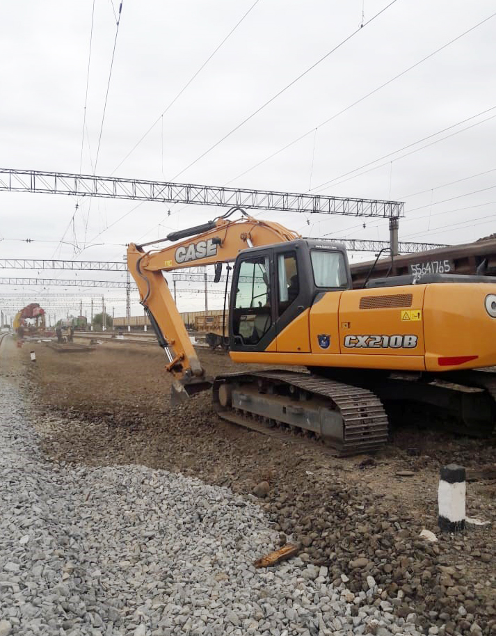 Hacıqabul stansiyasında yeni yoldəyişənlər quraşdırılır    - FOTO
