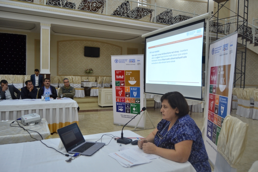 FAO-nun İsmayıllıda regional seminarı    - FOTOLAR