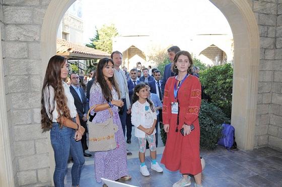 Leyla və Arzu Əliyeva mükafatlandırma mərasimində     - FOTOLAR