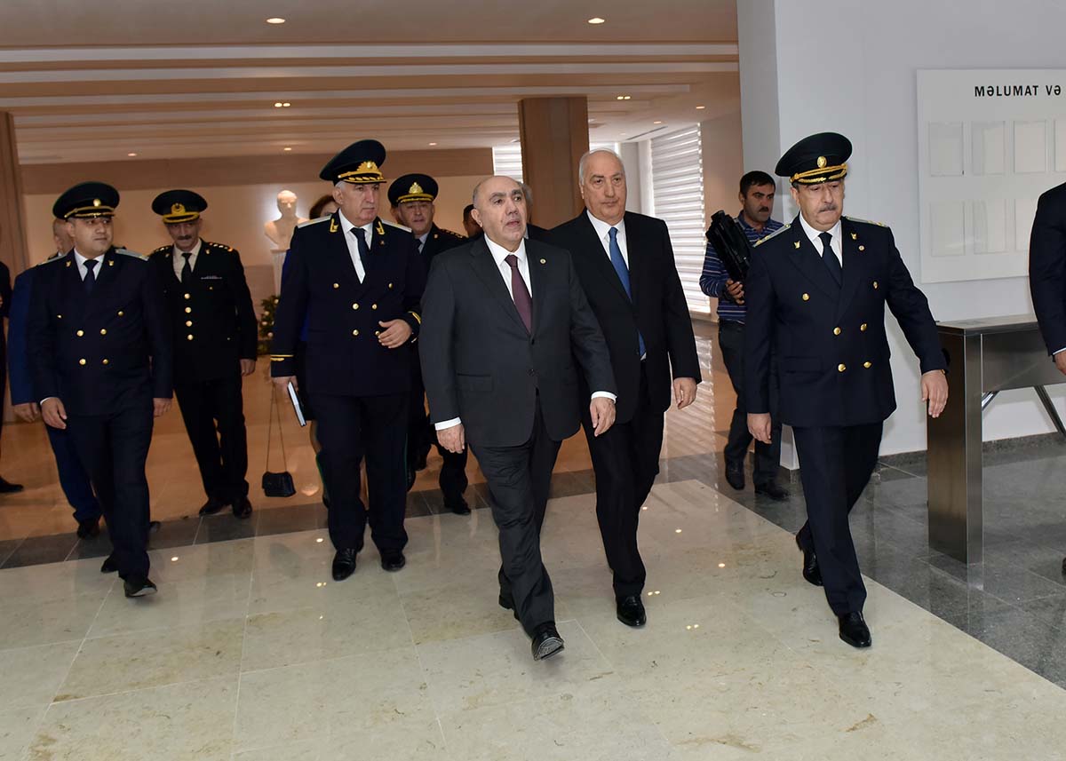 Zakir Qaralov və icra başçısı prokurorluğun yeni inzibati binasında  - FOTOLAR
