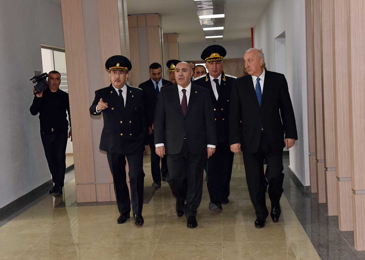 Zakir Qaralov və icra başçısı prokurorluğun yeni inzibati binasında  - FOTOLAR