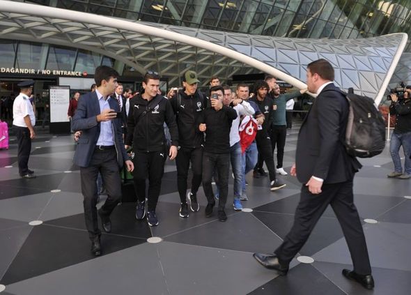 Arsenal Bakıda -  FOTO