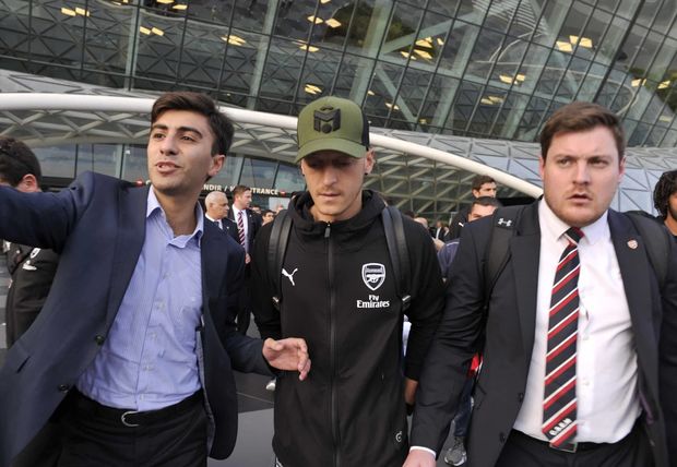 Arsenal Bakıda -  FOTO