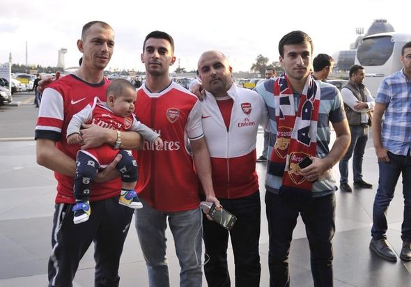 Arsenal Bakıda -  FOTO