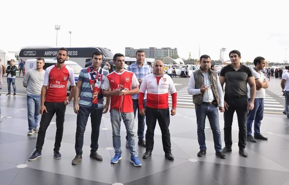 Arsenal Bakıda -  FOTO