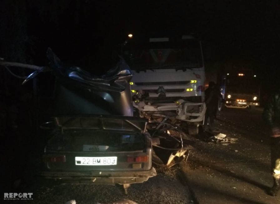 Ağır yol qəzasında ölənlərin   ADLARI MƏLUM OLDU (FOTO - YENİLƏNİB)