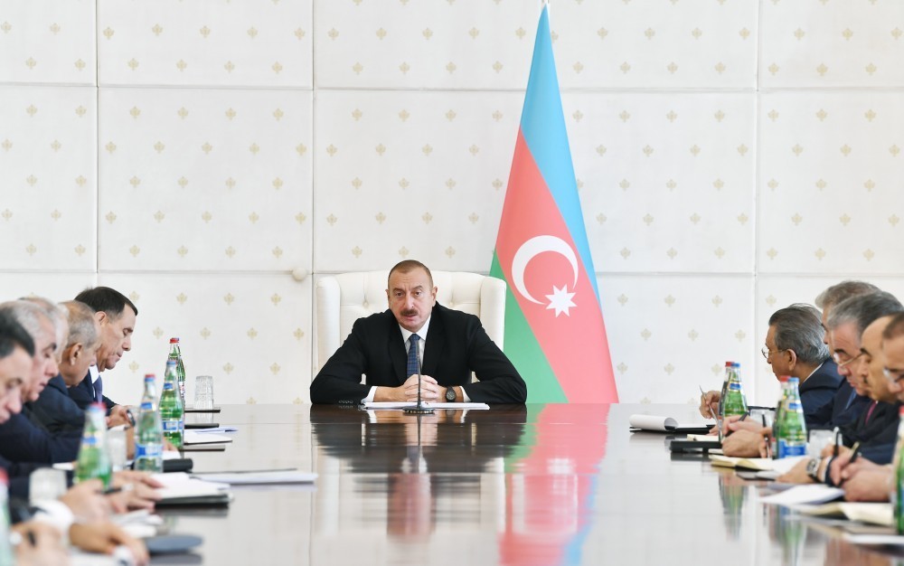 İlham Əliyev nazirləri   TOPLADI -  Mikayıl Cabbarov, Ramin Quluzadə... (FOTO)