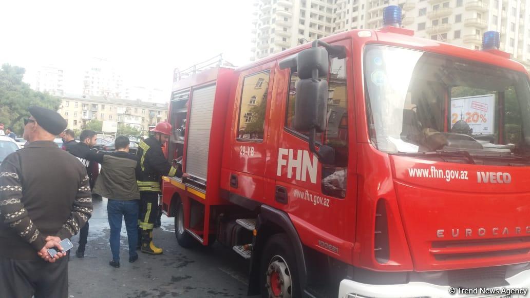 Restorandakı yanğınla bağlı    FHN MƏLUMAT YAYDI (FOTO)