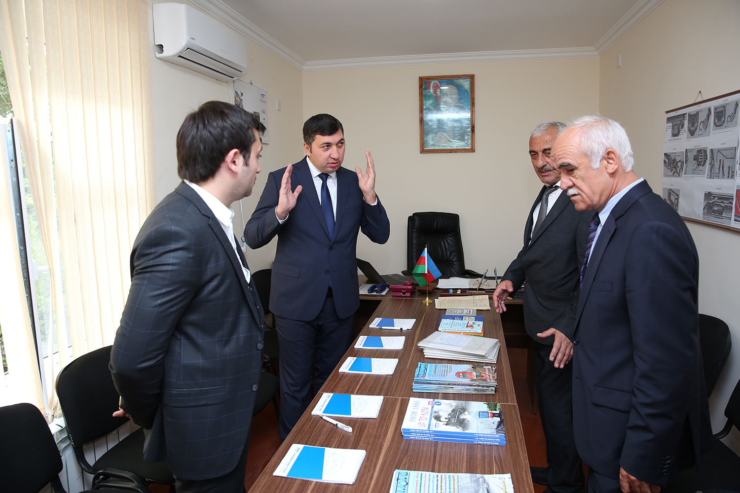 Yeni Texniki Xidmət Məntəqəsinin açılışı oldu    - FOTOLAR