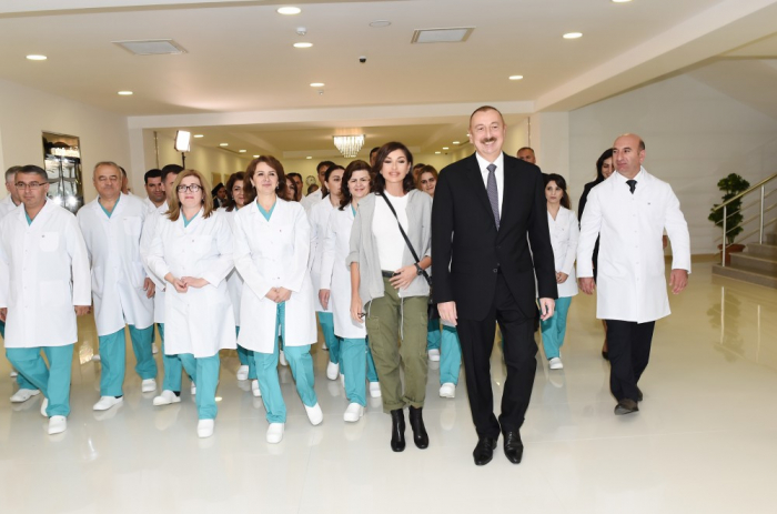 Prezident və birinci xanımın Quba səfərindən    FOTOLAR