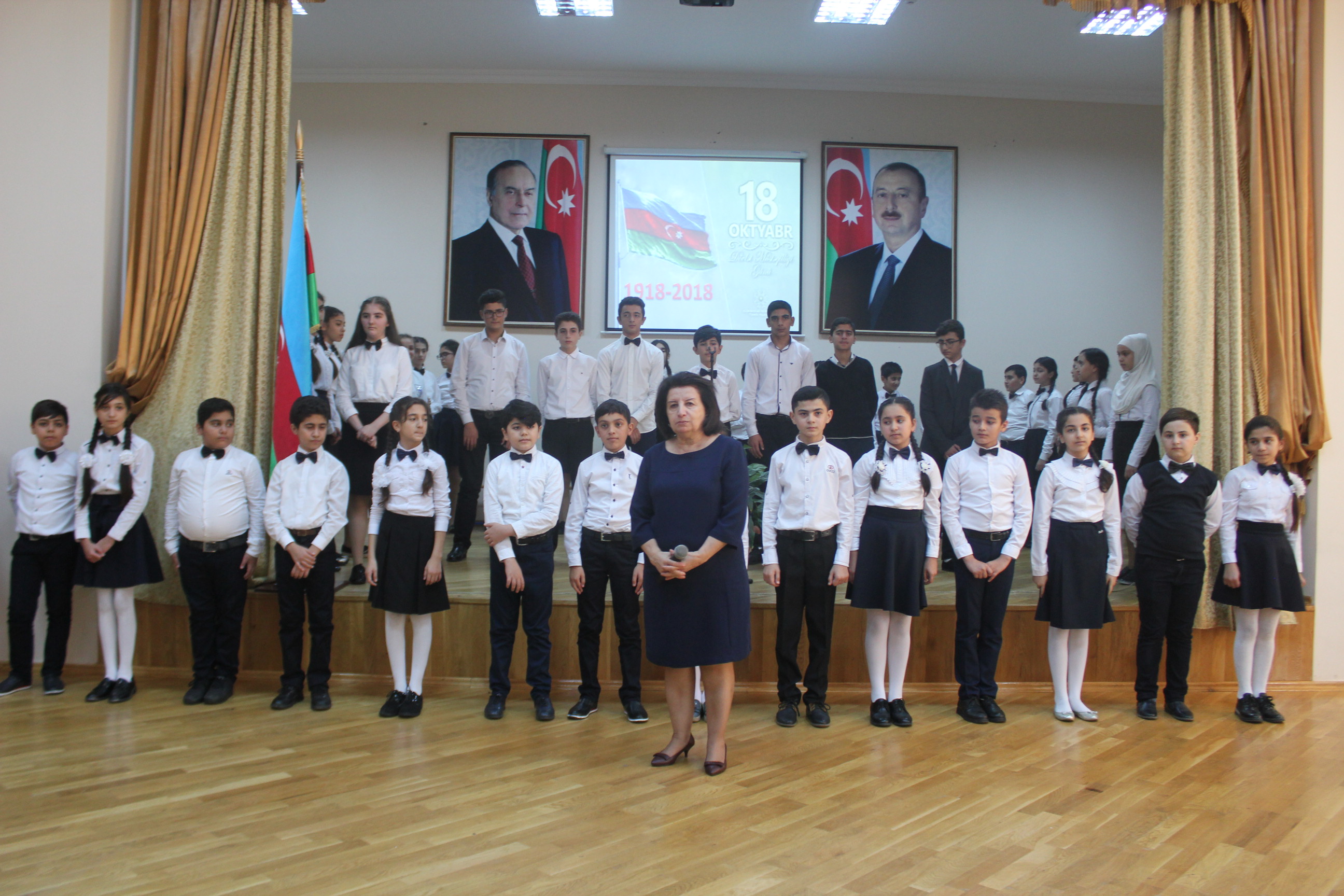 Nizami rayonunda Müstəqillik Günü qeyd edildi    - FOTOLAR