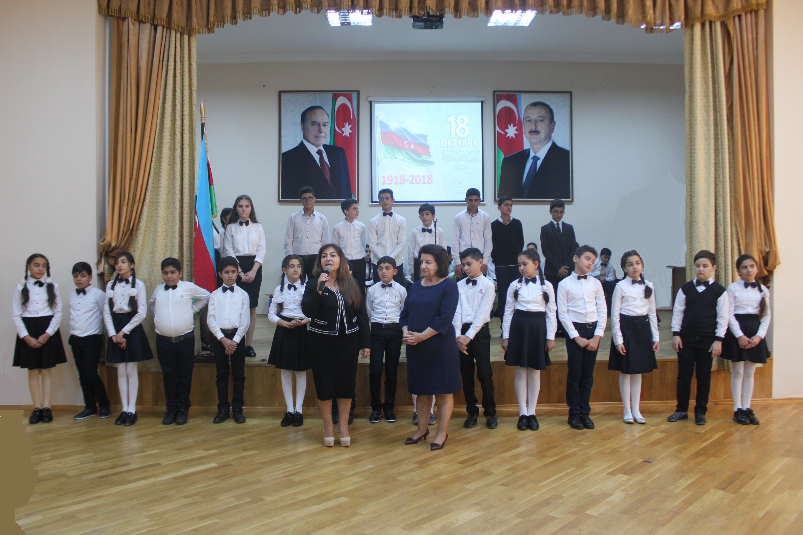 Nizami rayonunda Müstəqillik Günü qeyd edildi    - FOTOLAR