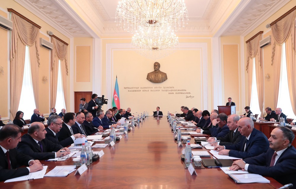 Novruz Məmmədov nazirləri topladı  -   Ceyhun Bayramov, Sahil Babayev...