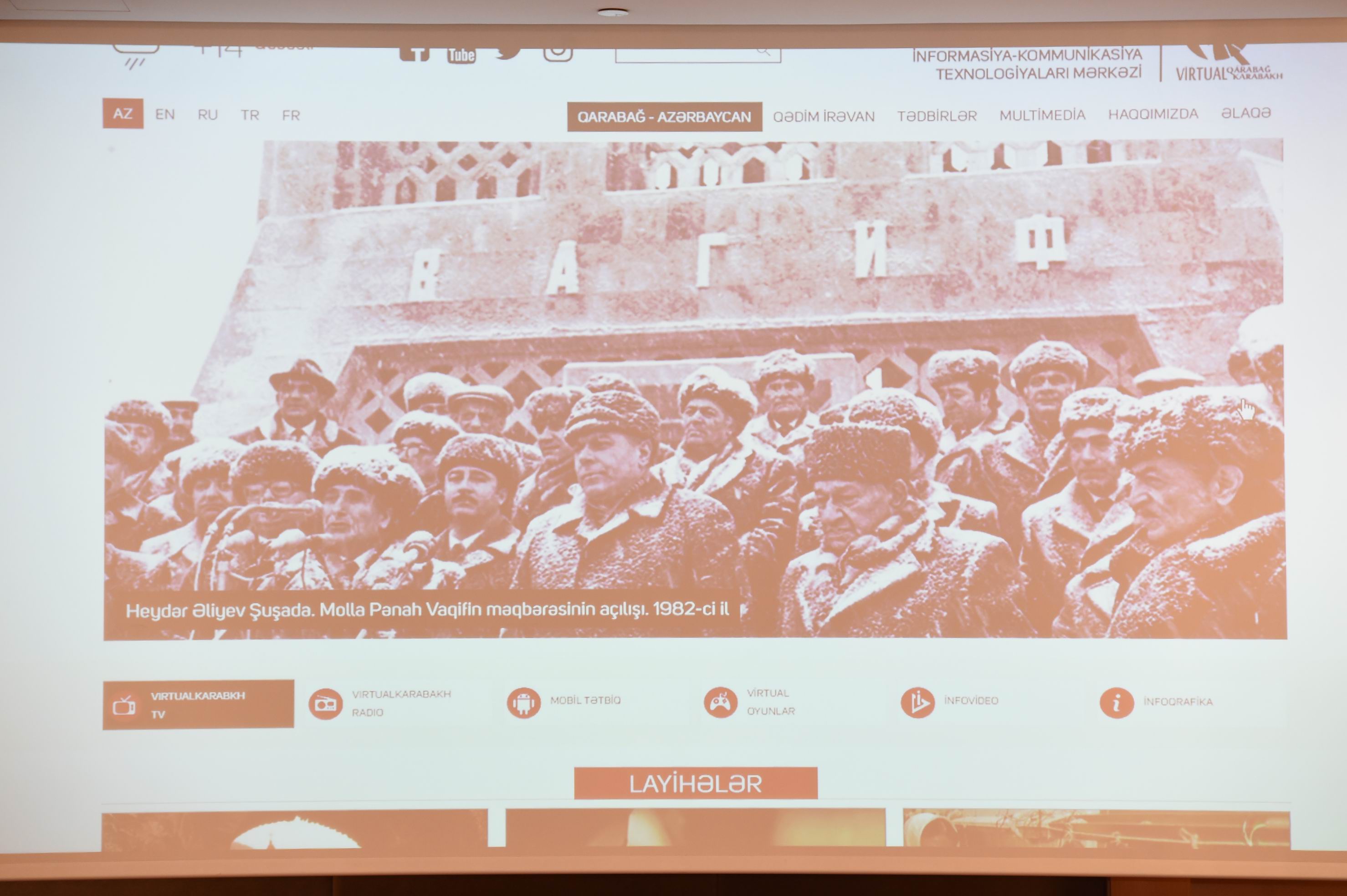 Virtualkarabakh.azın yeni versiyası təqdim olundu   - FOTOLAR