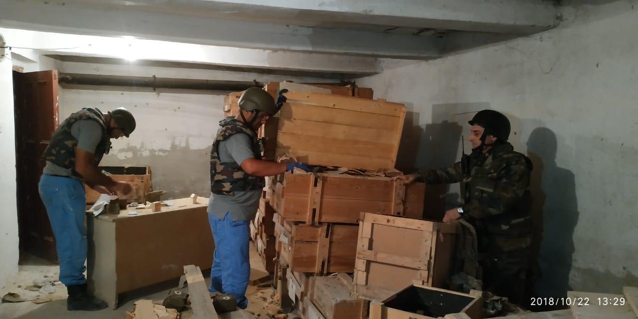 Bakıda məktəbdən hərbi sursat tapıldı     - FOTOLAR