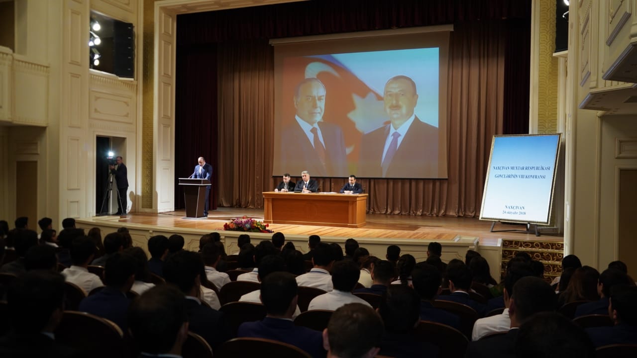 Azərbaycan gənclərinin VIII Forumunun Naxçıvan toplantısı öz işinə başladı   - FOTOLAR