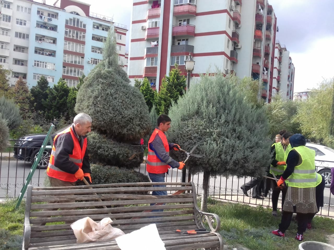 Məcburi köçkün qəsəbəsində iməclik keçirildi    - FOTOLAR