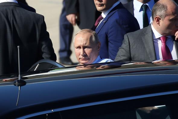 Putin, Makron, Merkel türkiyəyə gəldilər -  FOTOLAR