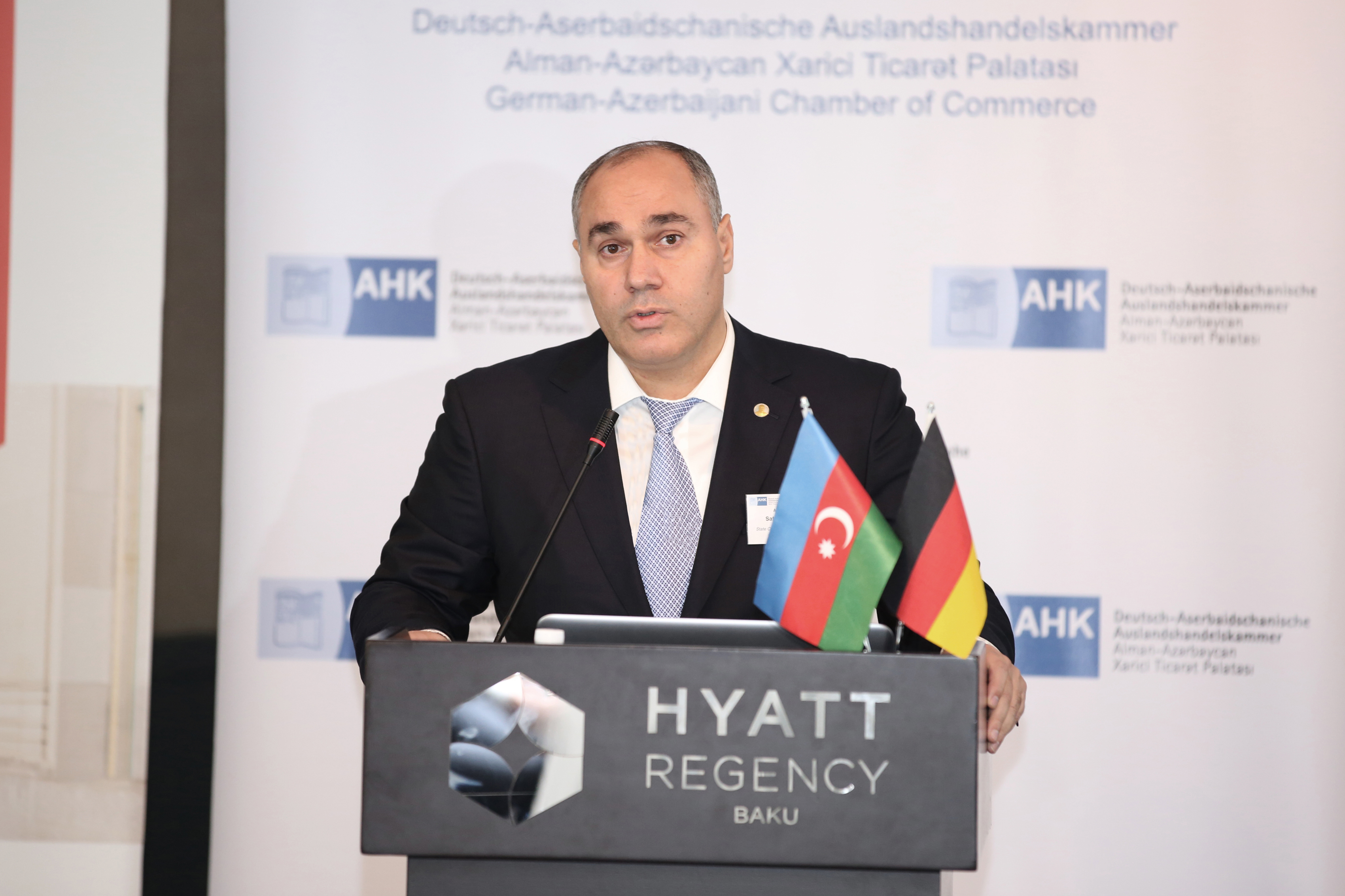 Alman-Azərbaycan Xarici Ticarət Palatasının üzvləri ilə görüş keçirildi     - FOTOLAR