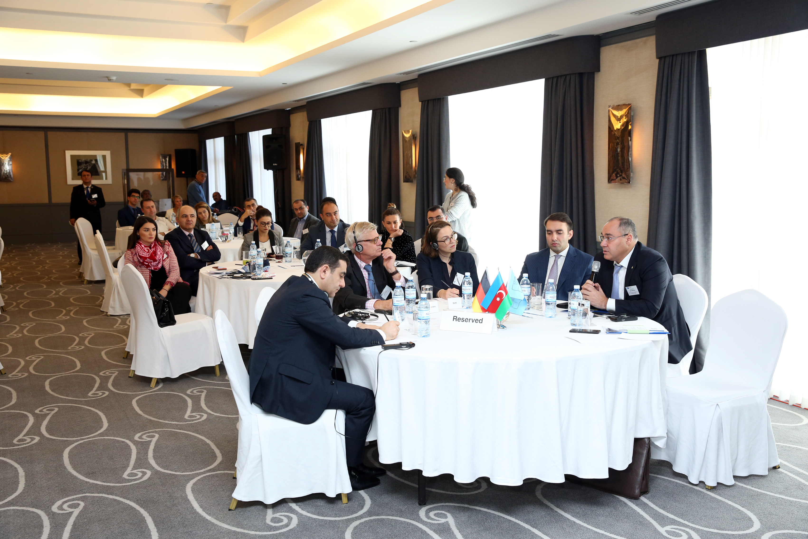Alman-Azərbaycan Xarici Ticarət Palatasının üzvləri ilə görüş keçirildi     - FOTOLAR