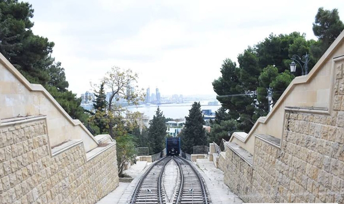 Bakı Funikulyoru yenidən fəaliyyətə başladı    - FOTOLAR
